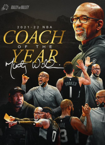 Monty Williams, entrenador del año en la NBA