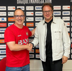 Diego Ocampo amplía su contrato con el BAXI Manresa hasta el 2028