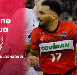Amine Noua, Jugador de la Jornada 21 de la Liga Endesa 2024-25