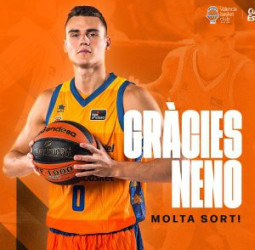 Neno Dimitrijevic se desvincula de Valencia Basket