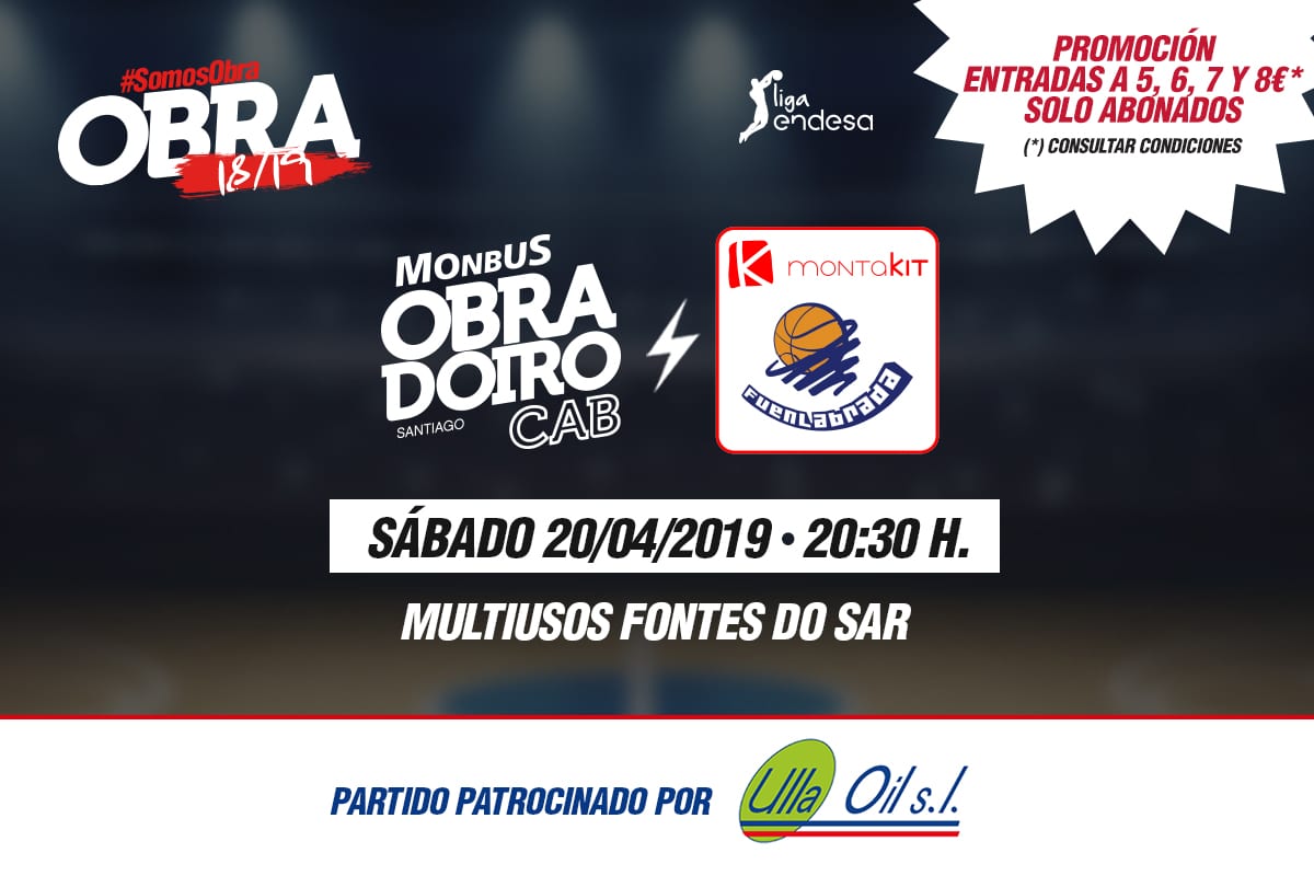 Últimos tres días para que los abonados compren entradas a 5, 6, 7 y 8 euros en oficinas para el partido ante Montakit Fuenlabrada