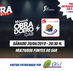 Últimos tres días para que los abonados compren entradas a 5, 6, 7 y 8 euros en oficinas para el partido ante Montakit Fuenlabrada