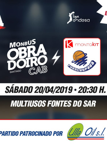 Últimos tres días para que los abonados compren entradas a 5, 6, 7 y 8 euros en oficinas para el partido ante Montakit Fuenlabrada