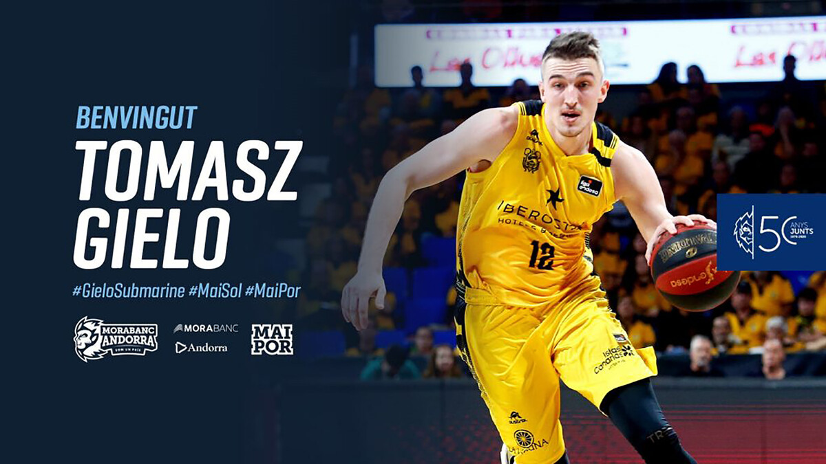 Tomasz Gielo firma por un mes con MoraBanc Andorra