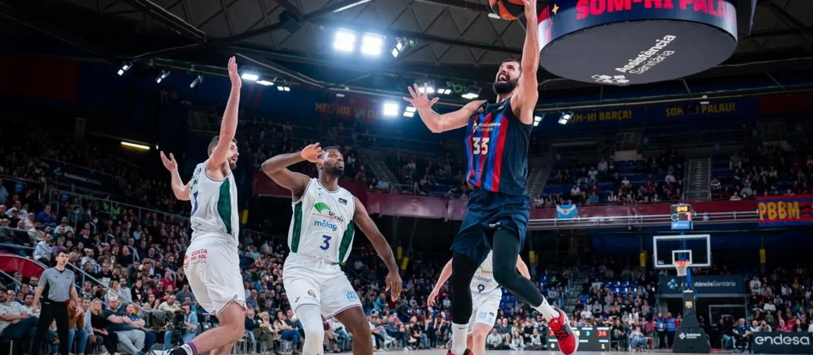 El Barça recibe al Unicaja de Málaga