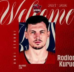 Rodions Kurucs, nuevo jugador de Baskonia hasta 2028