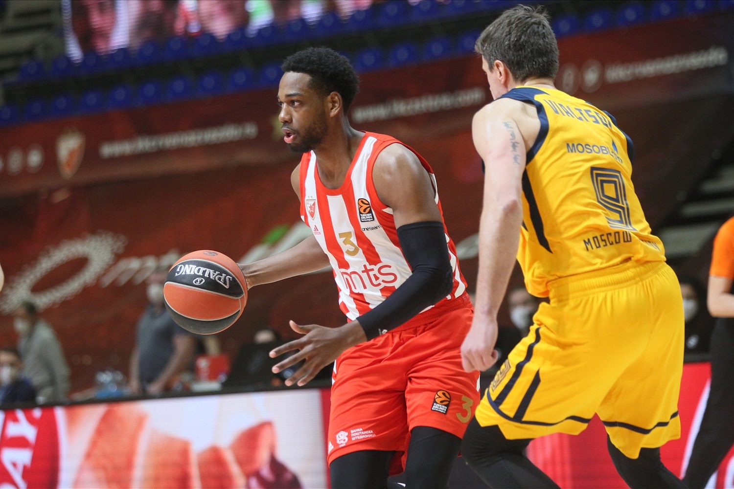 Los triples logran acabar con la racha de derrotas del Estrella Roja (91-79)