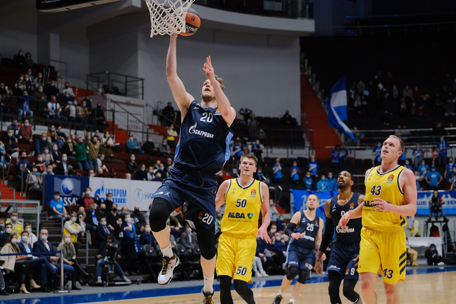 El Zenit busca prolongar su racha de victorias ante el ALBA