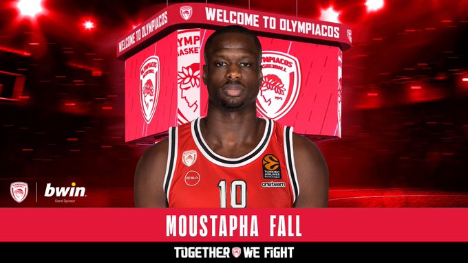 Moustapha Fall, nuevo jugador del Olympiacos