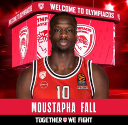 Moustapha Fall, nuevo jugador del Olympiacos