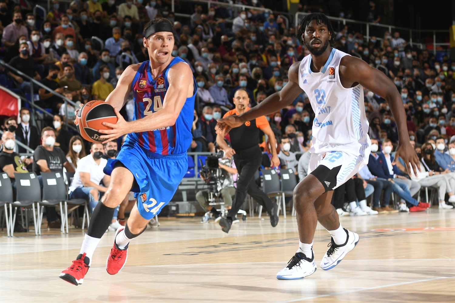 Exhibición blaugrana ante un impotente Zenit (84-58)