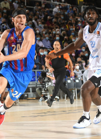 Exhibición blaugrana ante un impotente Zenit (84-58)