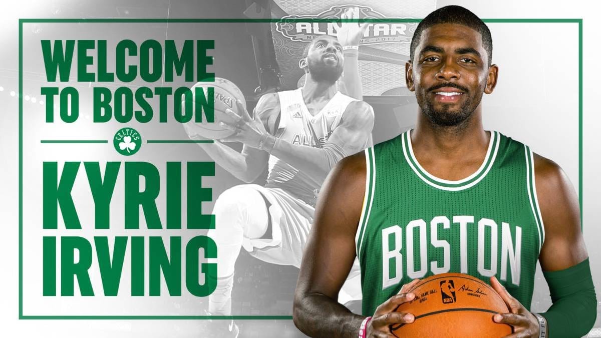 Kyrie Irving se va a los Boston Celtics a cambio de Isaiah Thomas, Crowder y  Zizic