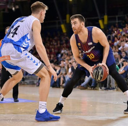 Victoria plácida del Barcelona ante el GBC. Oriola trabajador incansable (89-72)