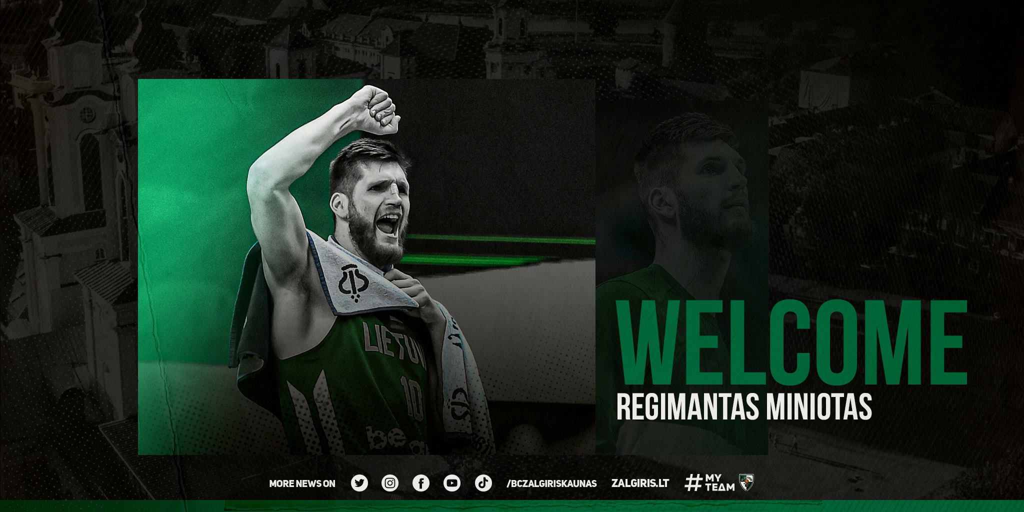 El Zalgiris Kaunas anuncia el fichaje de Regimantas Miniotas