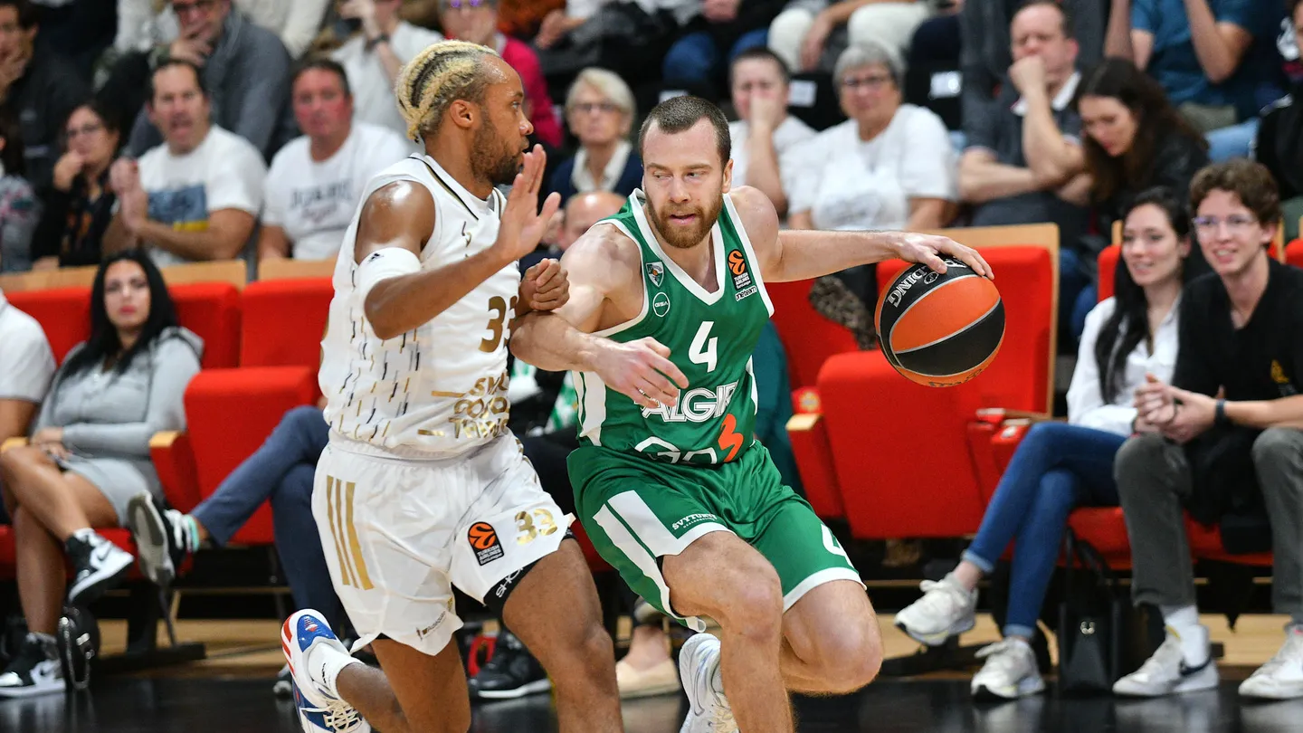 El Zalgiris se impone al ASVEL y consigue su primera victoria a domicilio (76-93)