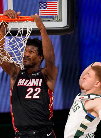 Entre Butler y Dragic le dan la primera victoria a los Heat (104-115) [0-1]