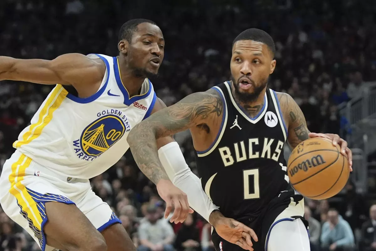 Unos Warriors sin Curry, solo ceden al final ante los Bucks