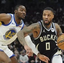Unos Warriors sin Curry, solo ceden al final ante los Bucks