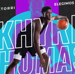 Khiry Thomas, ilusión y físico para Surne Bilbao Basket