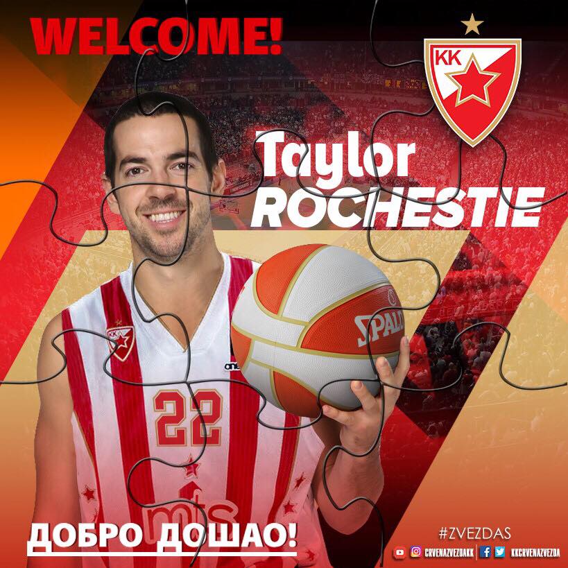 Taylor Rochestie, nuevo jugador del Estrella Roja