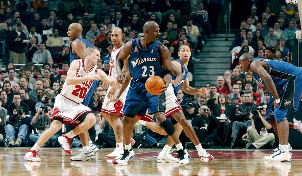 Michael Jordan (capítulo IV): Última escala, Washington