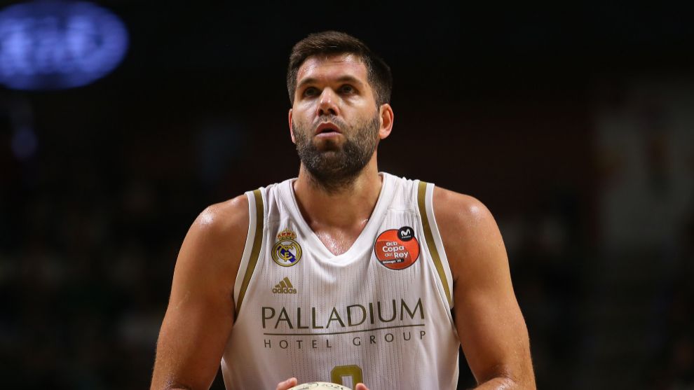 Felipe Reyes, una temporada más con el Real Madrid