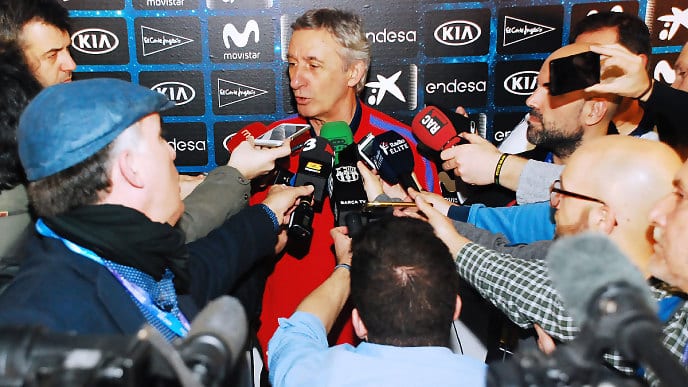 Svetislav Pesic: "Jugamos contra un grande"