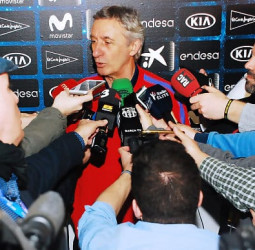 Svetislav Pesic: "Jugamos contra un grande"