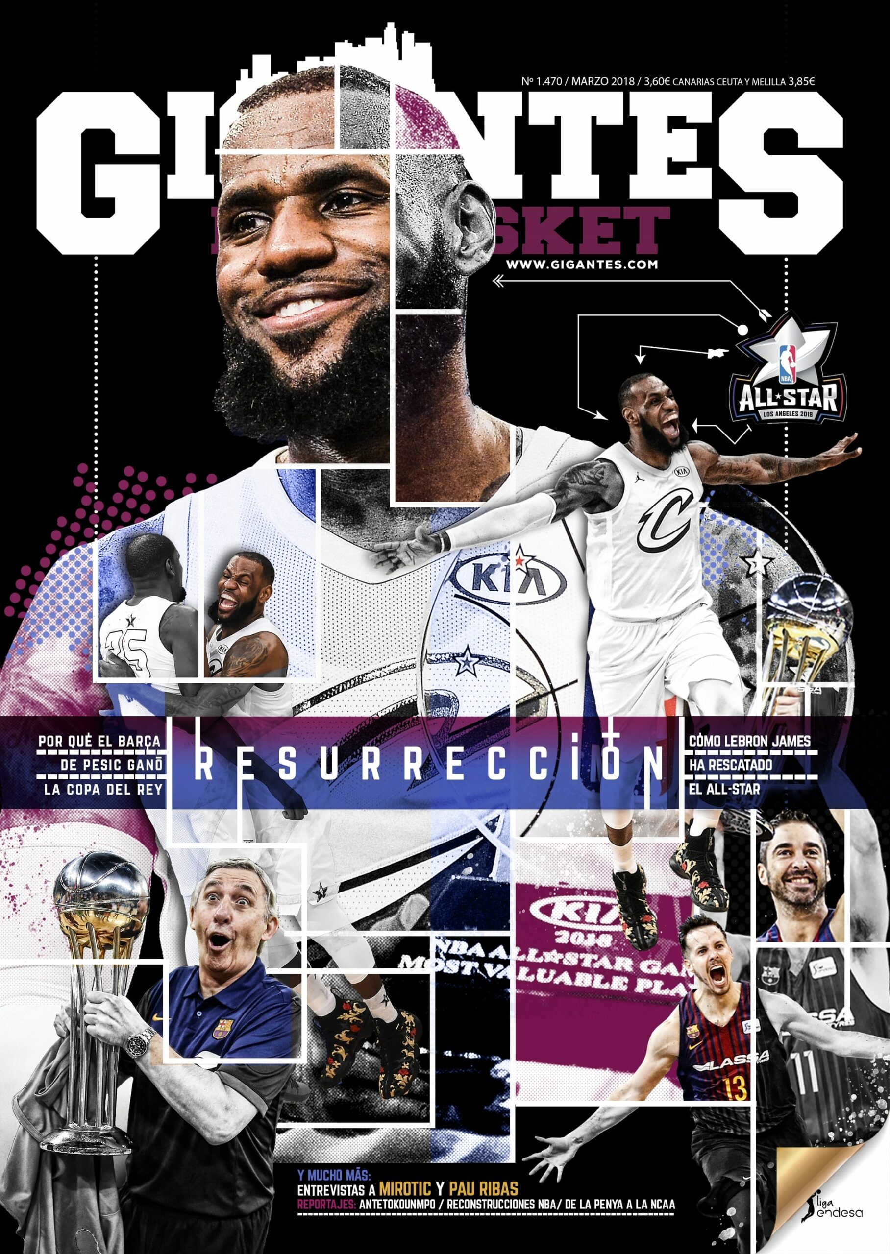 Ya a la venta la nueva Gigantes de marzo. Descubre sus contenidos