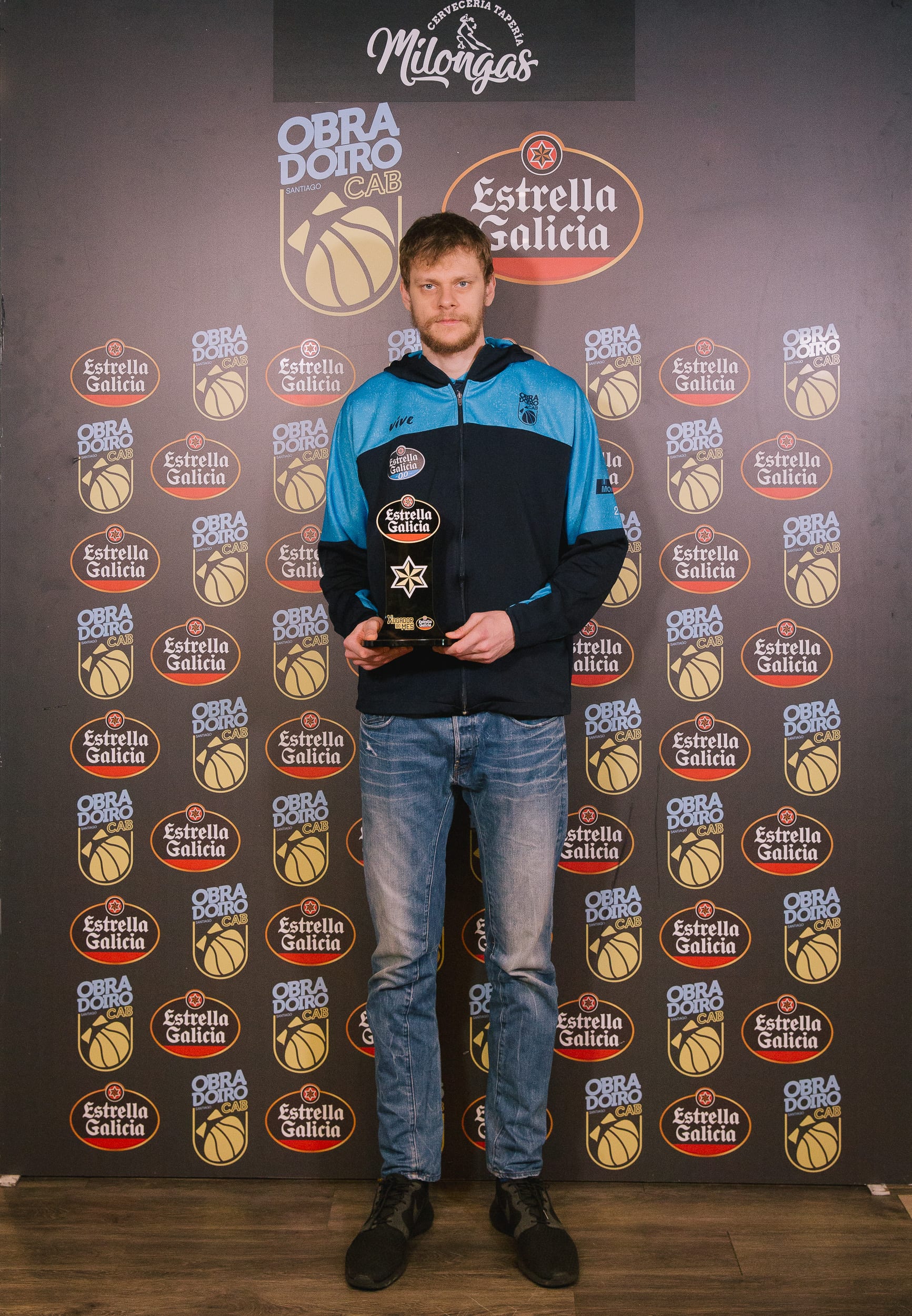 Eimantas Bendzius, elegido Jugador Estrella Galicia del mes de marzo