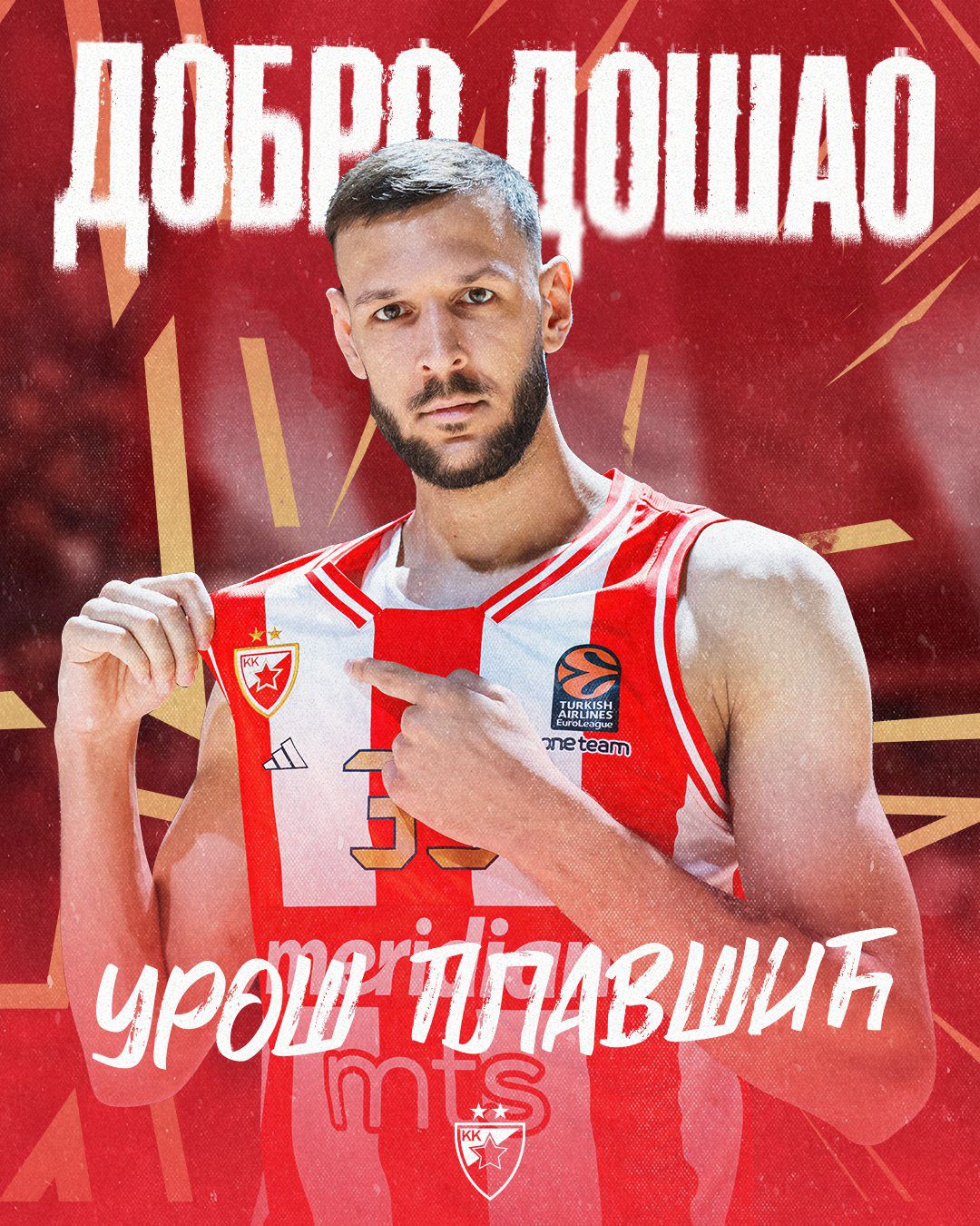 Uros Plavsic, primer fichaje del Estrella Roja