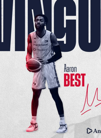 Aaron Best, equilibrio y puntos para el MoraBanc Andorra