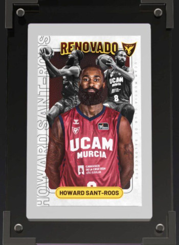 Howard Sant-Roos renueva con el UCAM Murcia