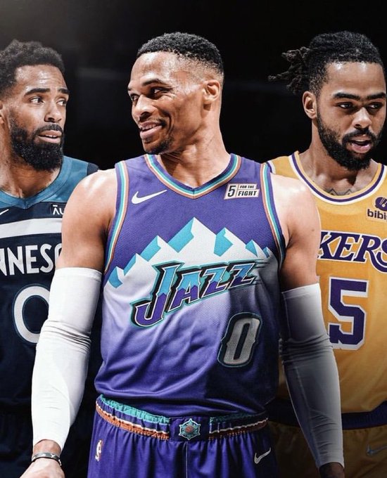 D'Angelo Russell a los Lakers, Russell Westbrook a los Jazz, y Mike Conley a los Wolves
