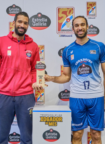 Thomas Scrubb ha sido elegido Jugador Estrella Galicia de Enero