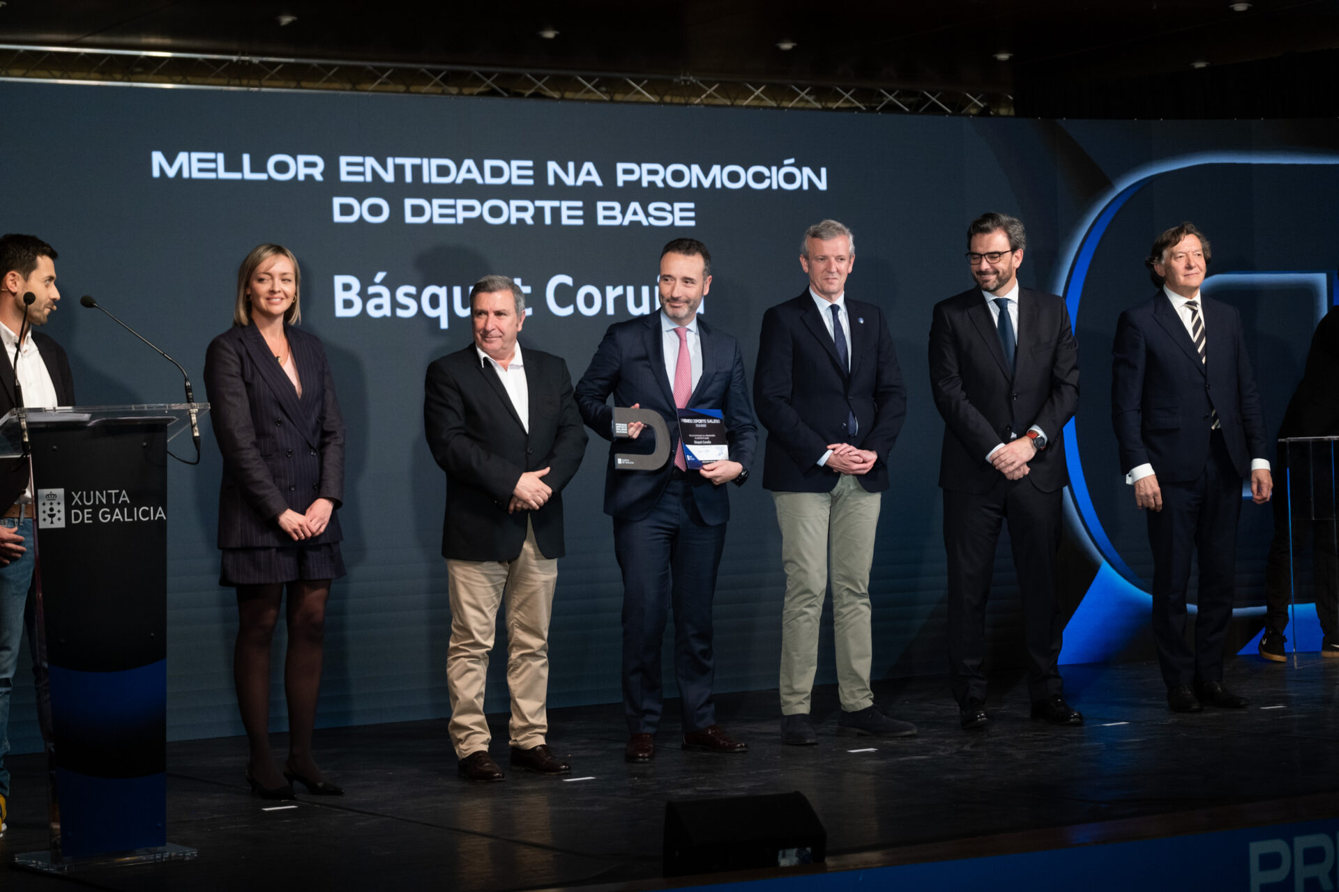 El Básquet Coruña S.A.D., Premio Deporte Galego como mejor entidad en la promoción del Deporte base