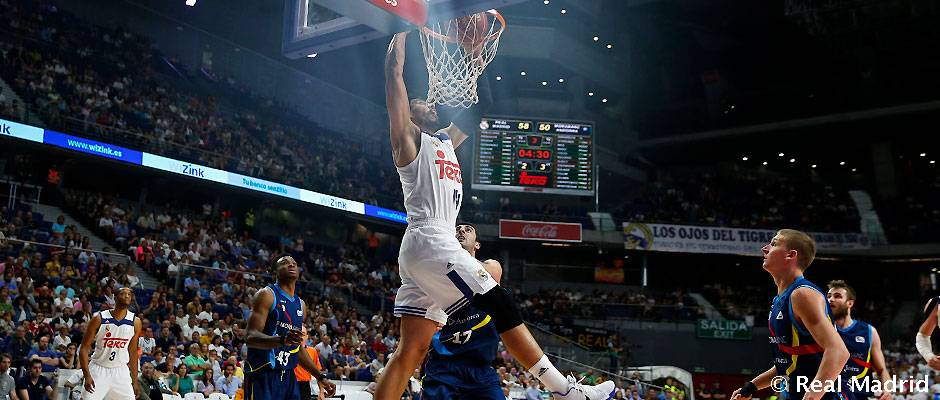 El Real Madrid, a semifinales de la Liga Endesa (95-84)