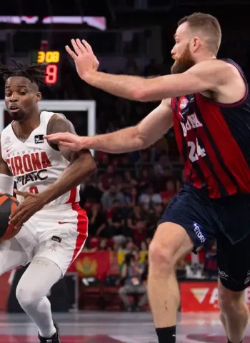 El Bàsquet Girona celebra su salvación a lo grande en Vitoria (92-96)