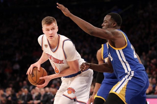 Los Knicks renuevan a Porzingis hasta el 2019