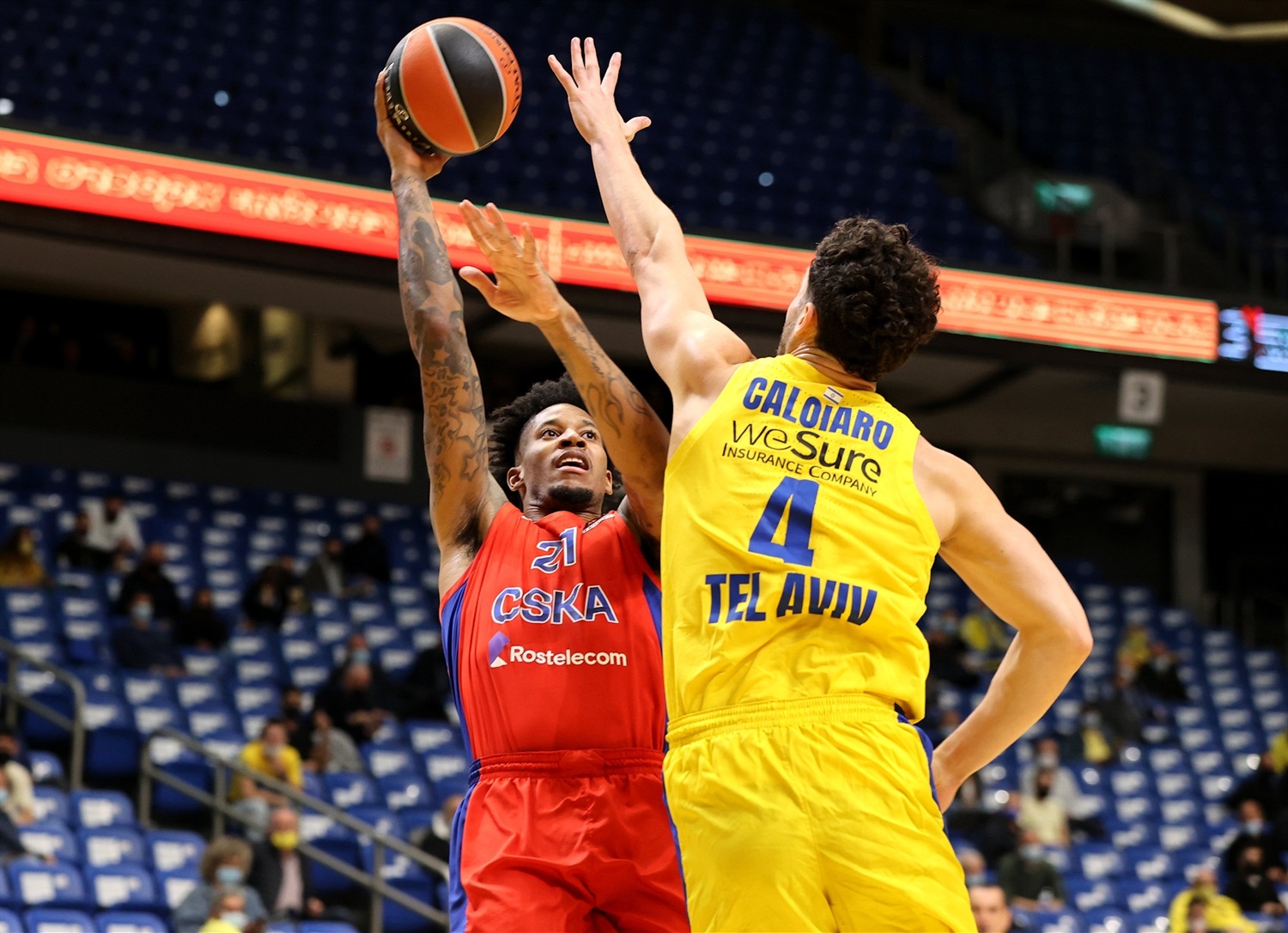 El CSKA recibe al Maccabi en un clásico