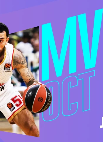 Mike James, MVP del mes de octubre en la EuroLeague