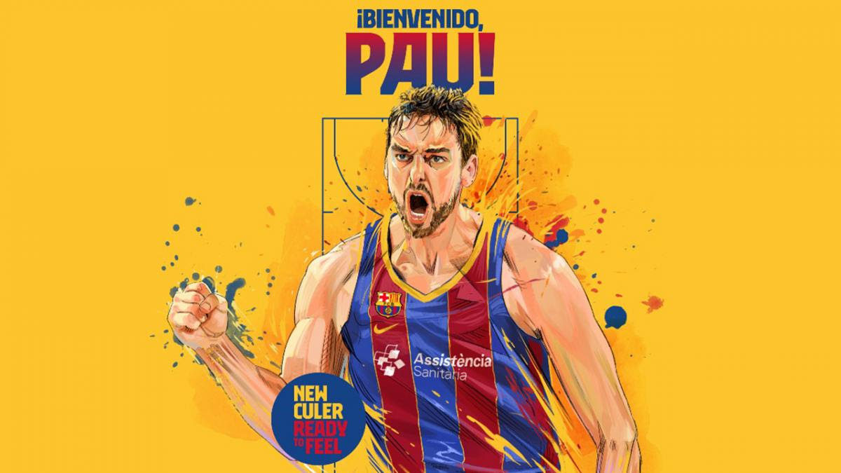 Oficial: Pau Gasol confirma su regreso al FC Barcelona