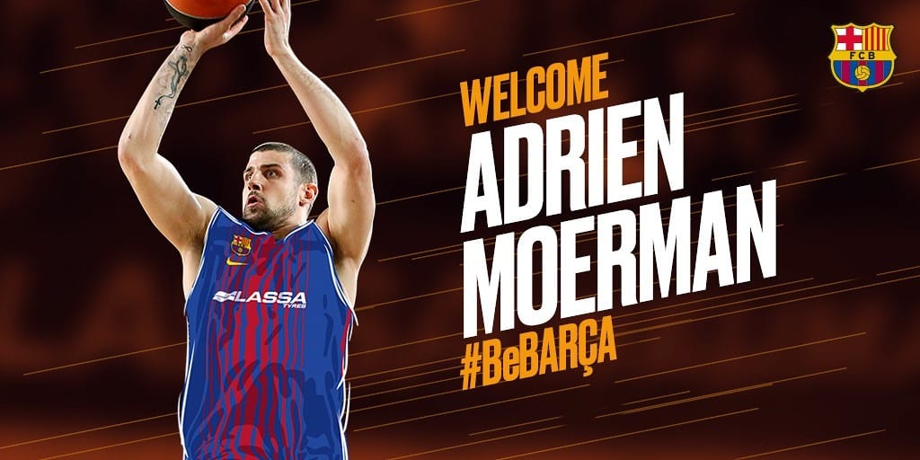 Adrien Moerman: nuevo jugador del Barça Lassa