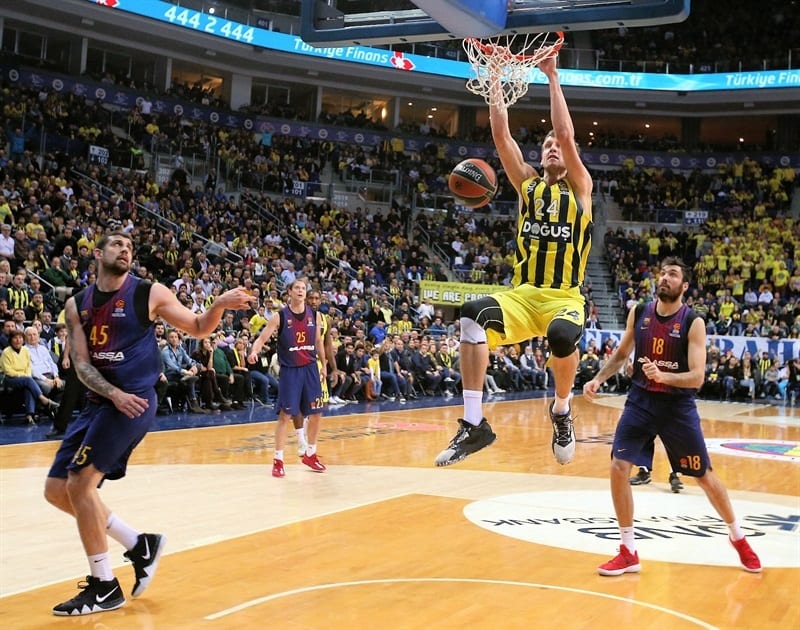 El Barcelona Lassa lucha hasta el final ante el Fenerbahce (86-82)