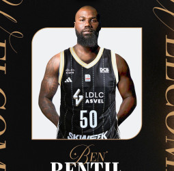 ASVEL Villeurbanne anuncia el fichaje de Ben Bentil