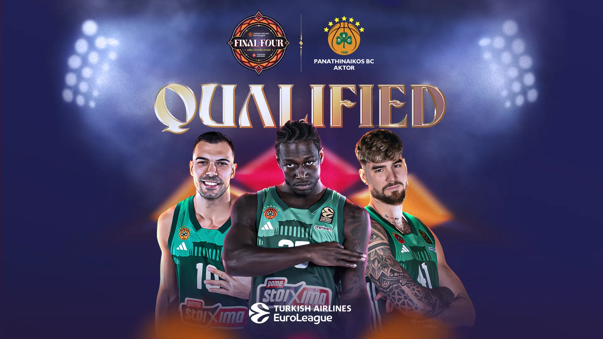 Panathinaikos vuelve a la Final Four decidido a revalidar su corona