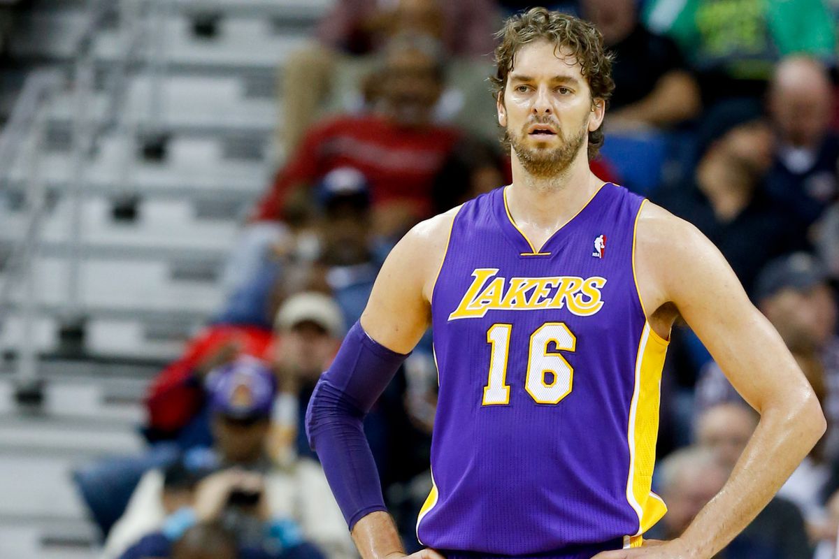A Pau Gasol le gustaría retirarse con los Angeles Lakers