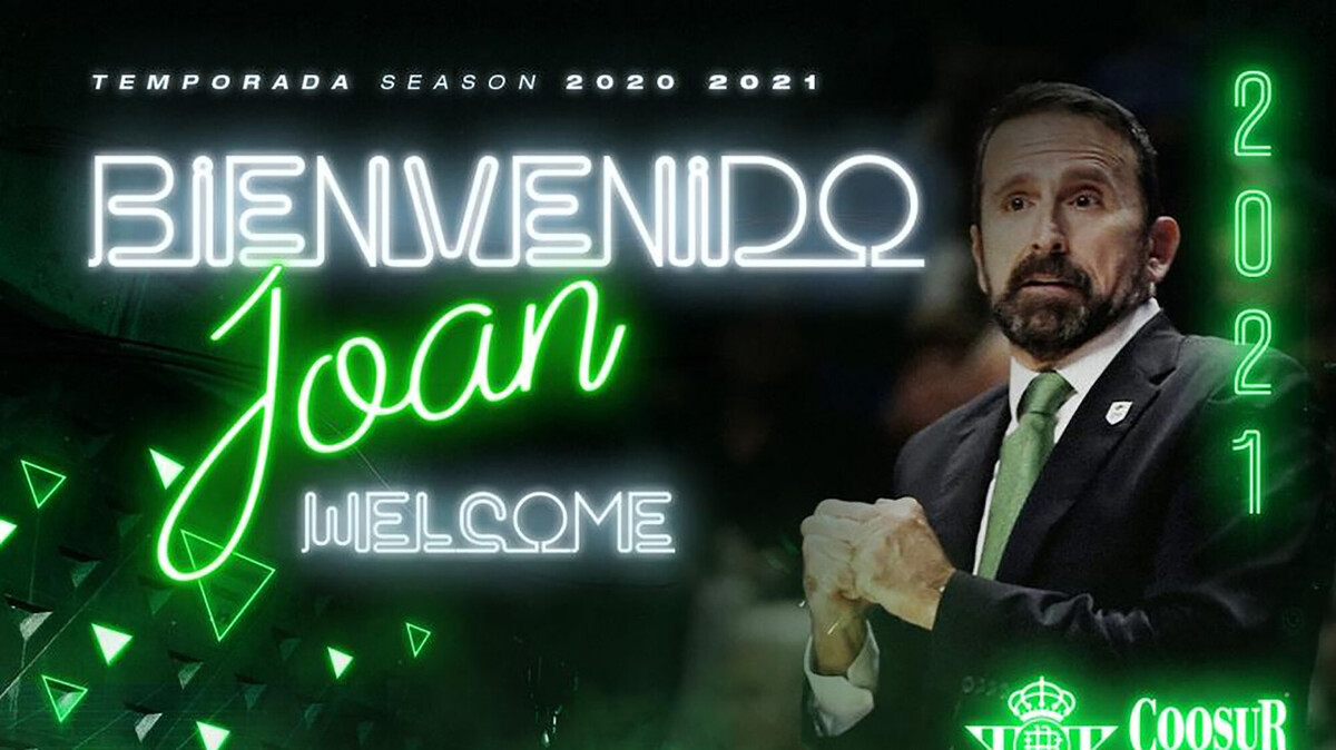 Joan Plaza, nuevo entrenador del Coosur Real Betis