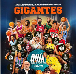 Guía de la Liga Endesa 24/25 en la revista Gigantes del Basket